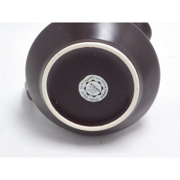 NIKKO Brown Stone Creamer Japan - Picture 5 of 8